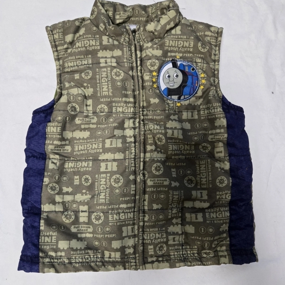 Thomas The Train Boys 24 M Zip Vest